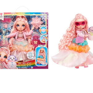 Rainbow High Winter Wonderland Bella - Pink 11” Fashion Doll Magic Snow NWT